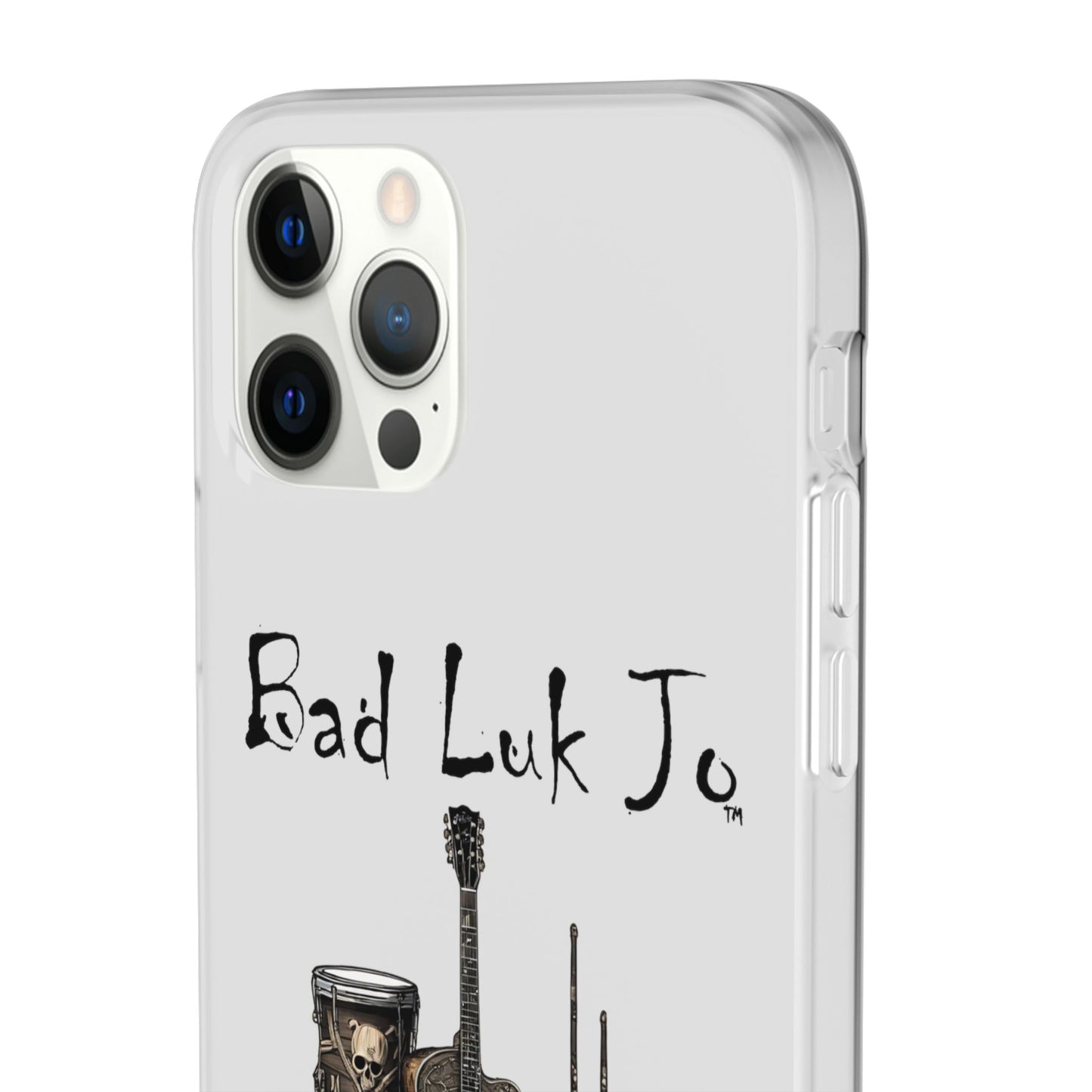 Bad Luk Jo iPhone Flexi Case - Perfect for Music Lovers! - FREE ECONOMY SHIPPING