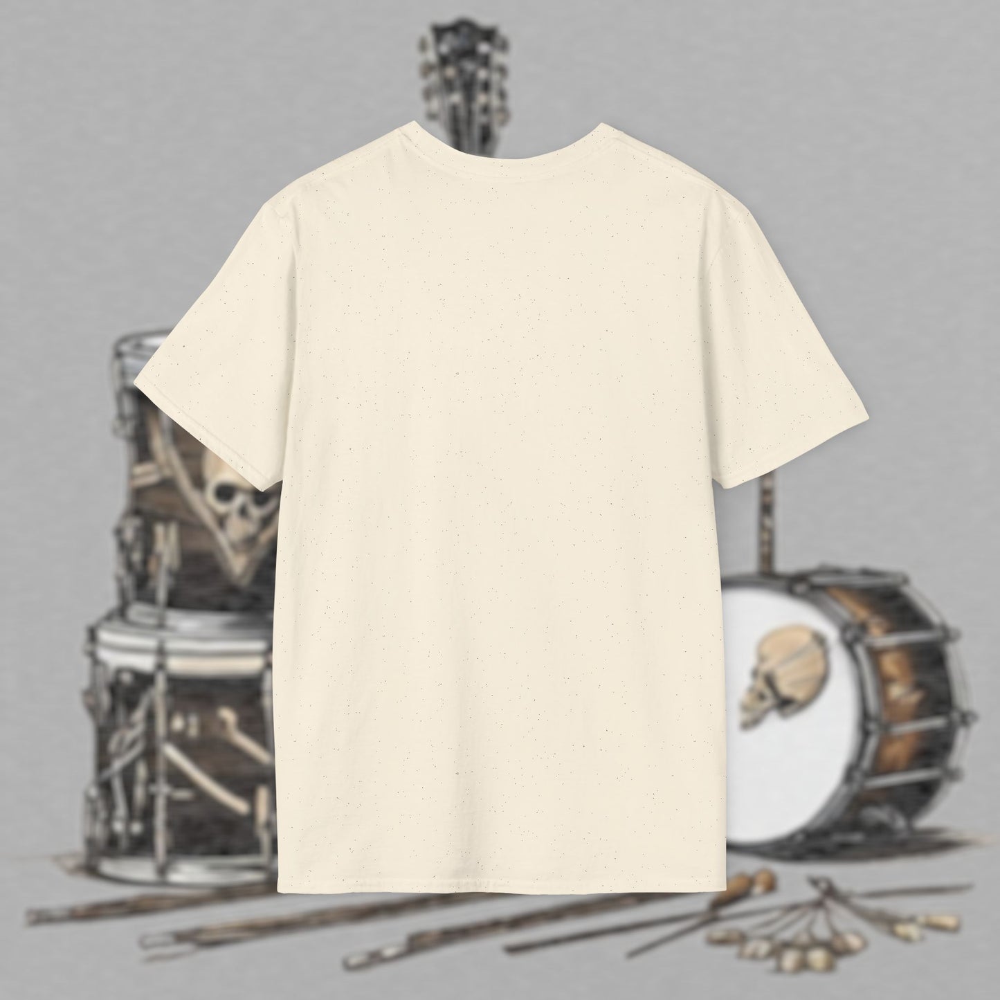 Bad Luk Jo Coffee "There's Good Luk in Every Cup" with Coffee Cup - Unisex Softstyle T-Shirt - FREE ECONOMY SHIPPING