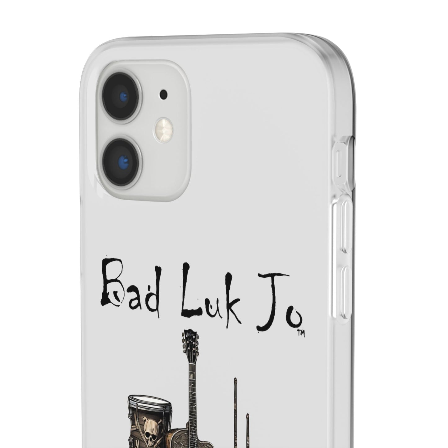 Bad Luk Jo iPhone Flexi Case - Perfect for Music Lovers! - FREE ECONOMY SHIPPING