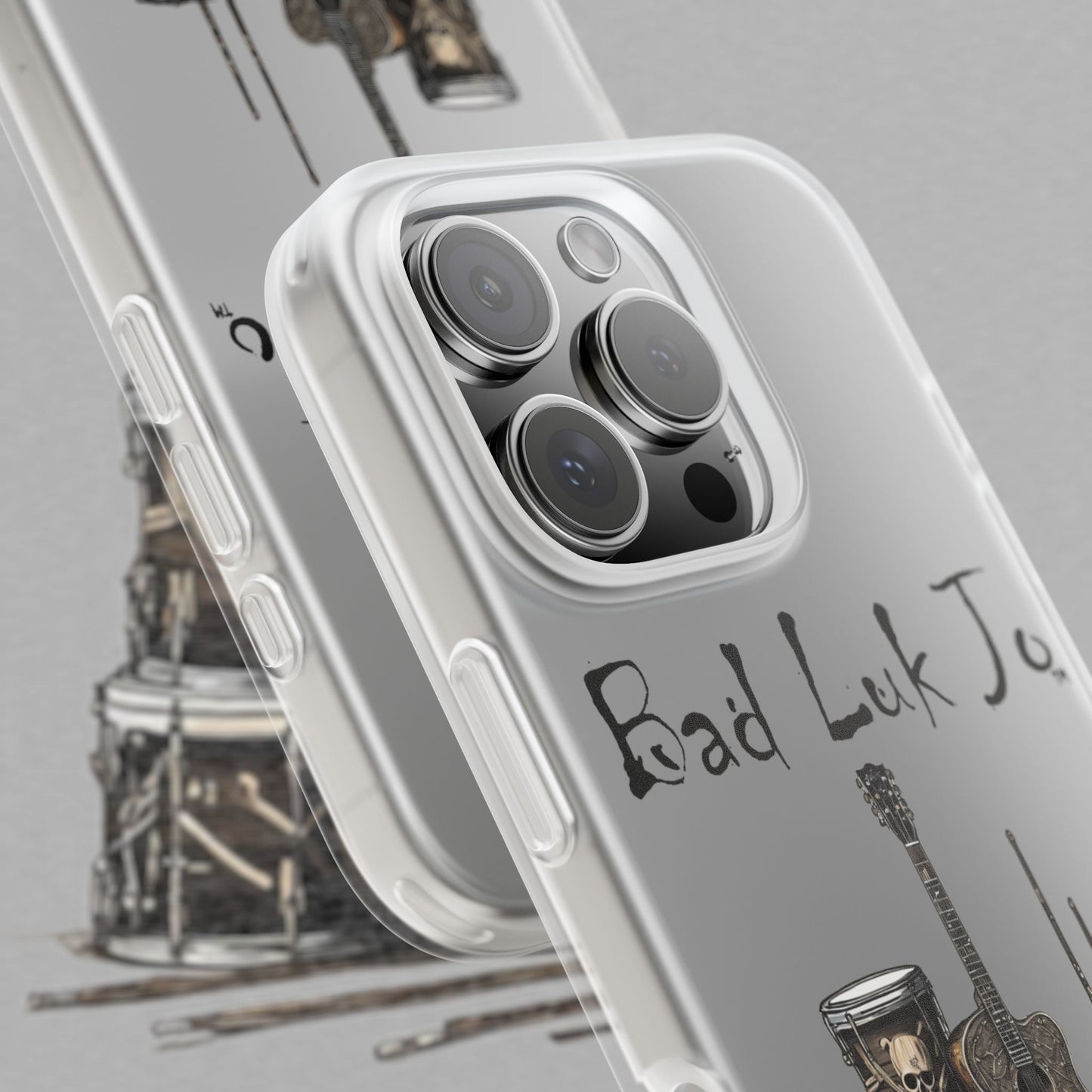 Bad Luk Jo iPhone Flexi Case - Perfect for Music Lovers! - FREE ECONOMY SHIPPING