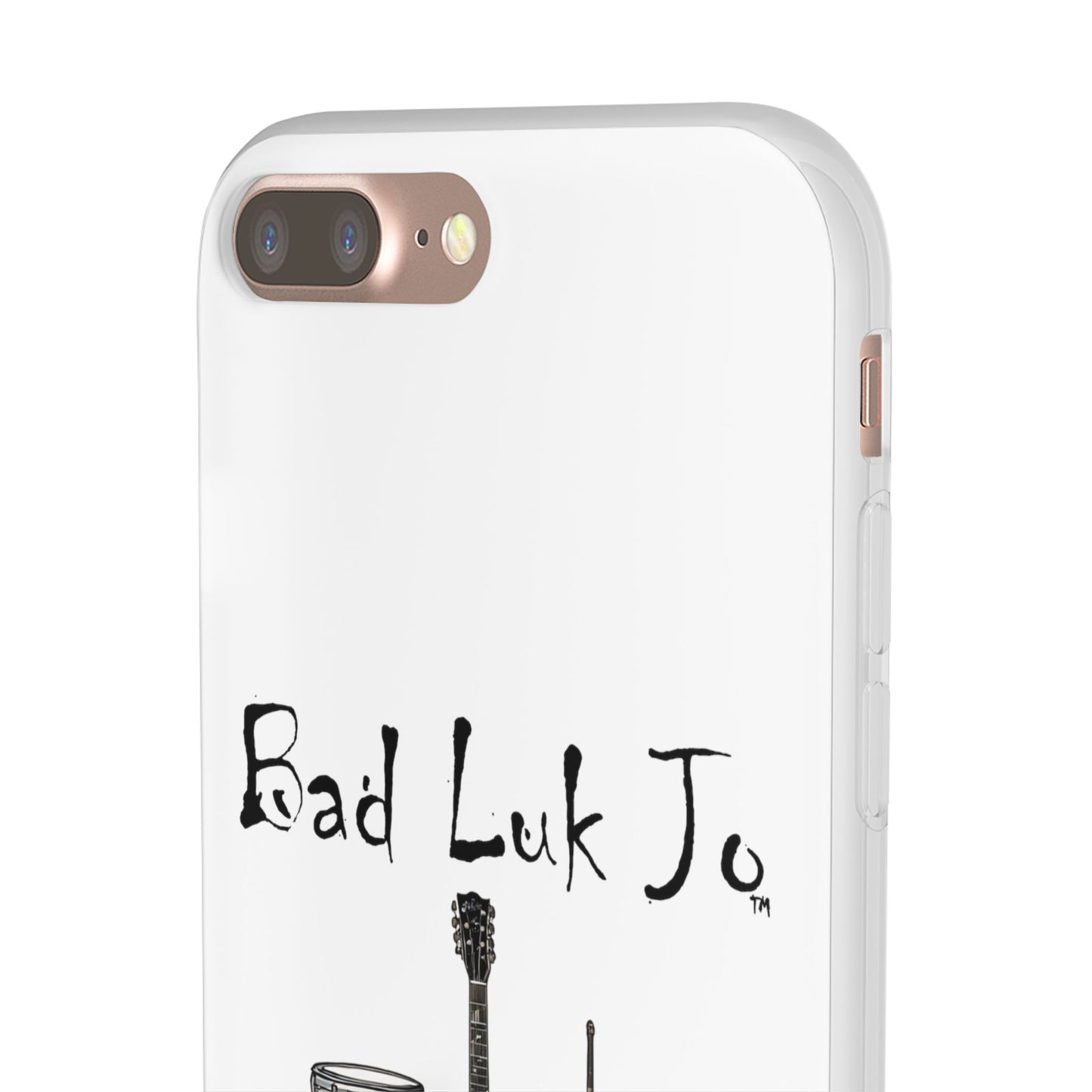 Bad Luk Jo iPhone Flexi Case - Perfect for Music Lovers! - FREE ECONOMY SHIPPING