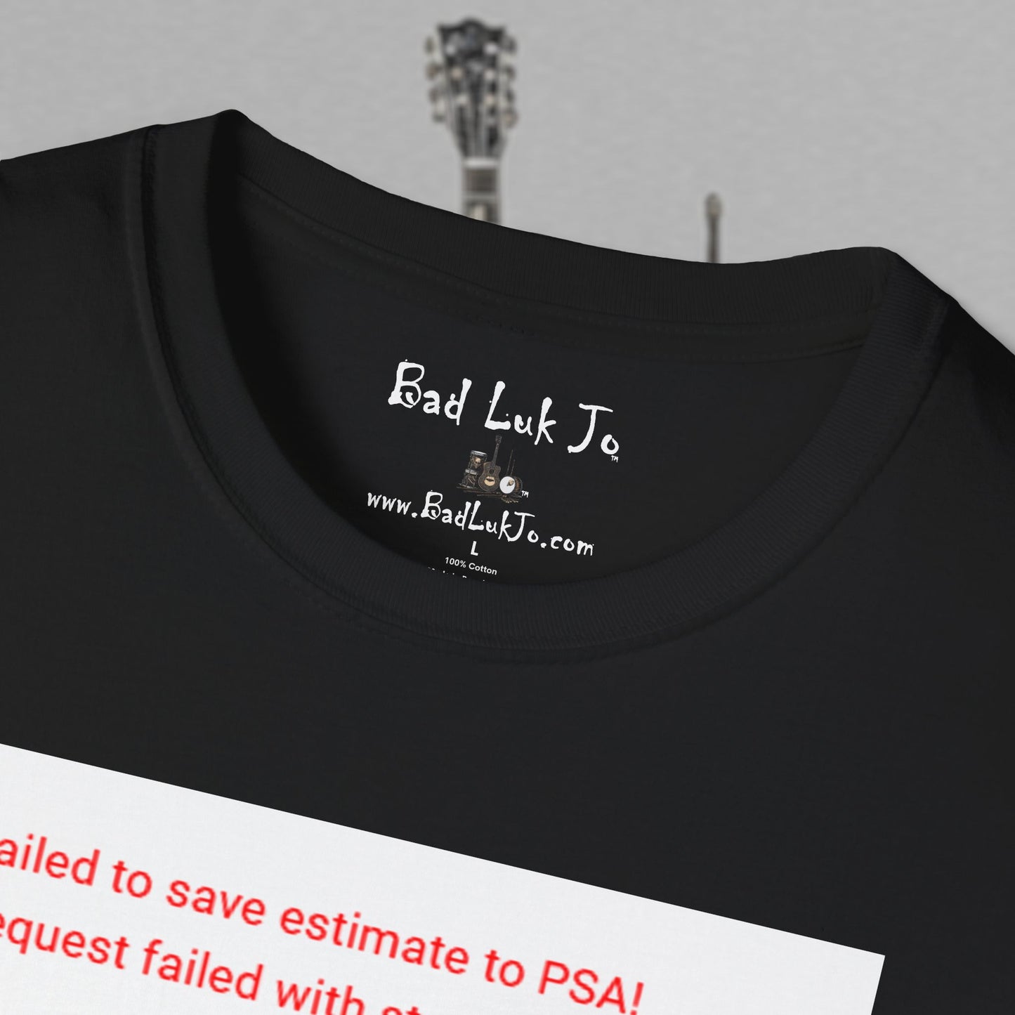 Bad Luk Jo "Request Failed 400 Error" Unisex Softstyle T-Shirt - FREE ECONOMY SHIPPING