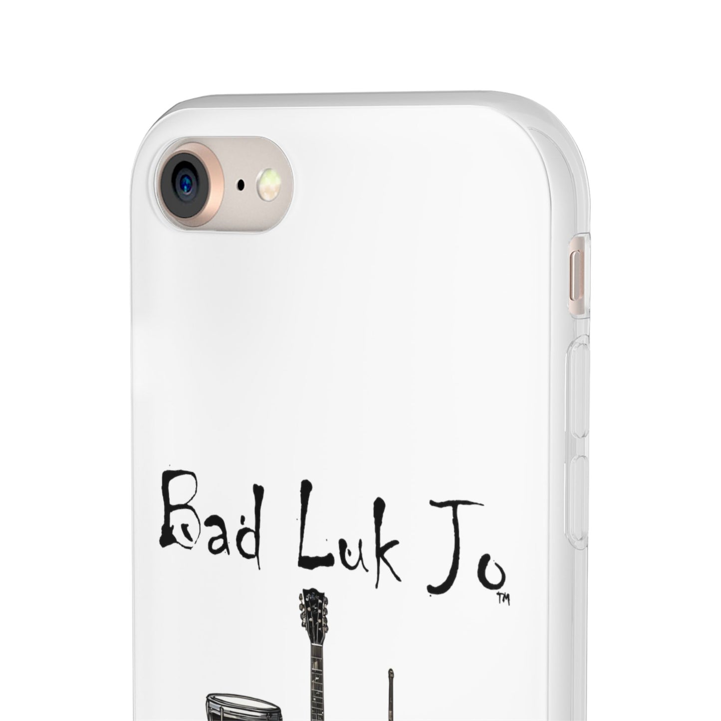 Bad Luk Jo iPhone Flexi Case - Perfect for Music Lovers! - FREE ECONOMY SHIPPING
