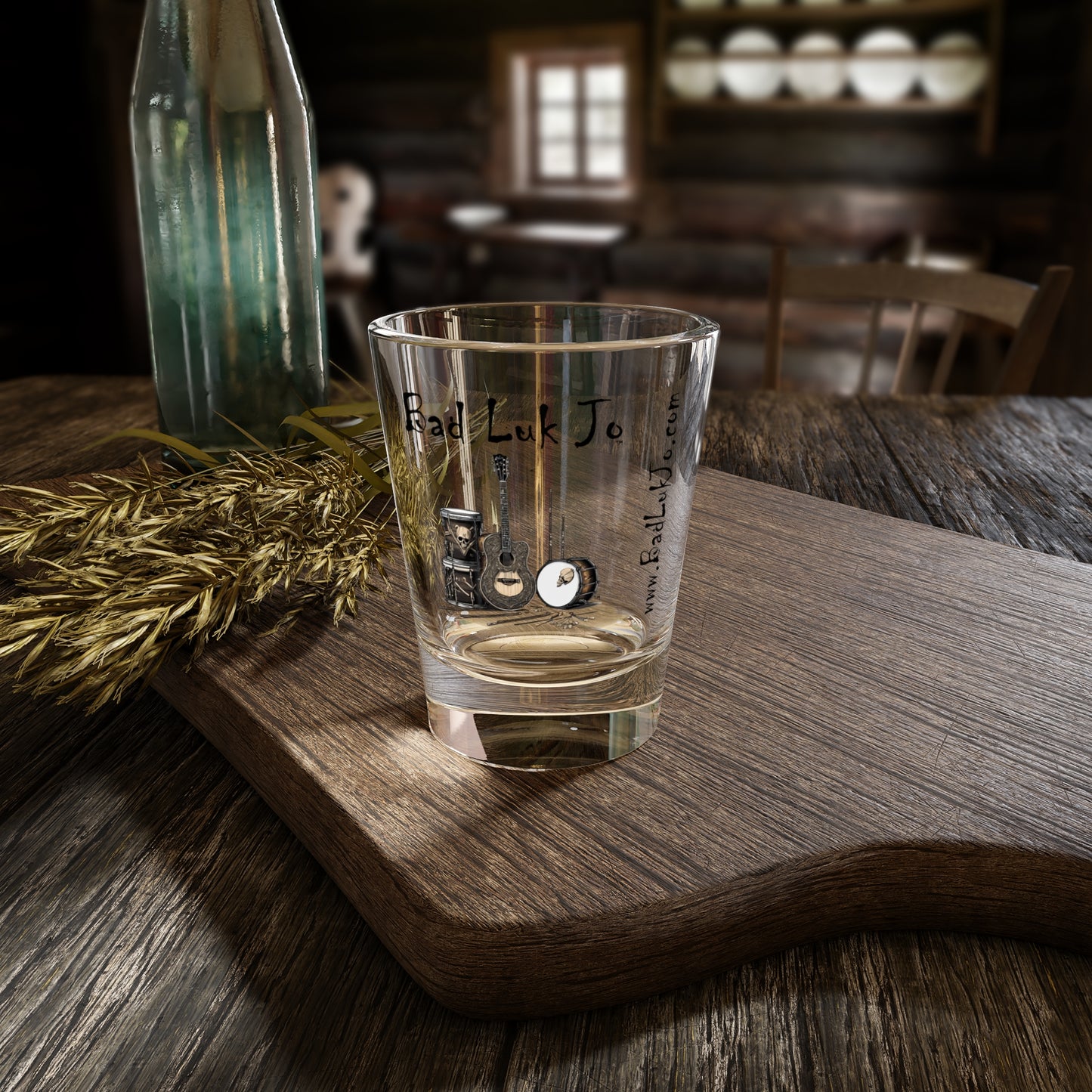 Bad Luk Jo Shot Glass - 1.5oz Party Drinkware - FREE STANDARD SHIPPING