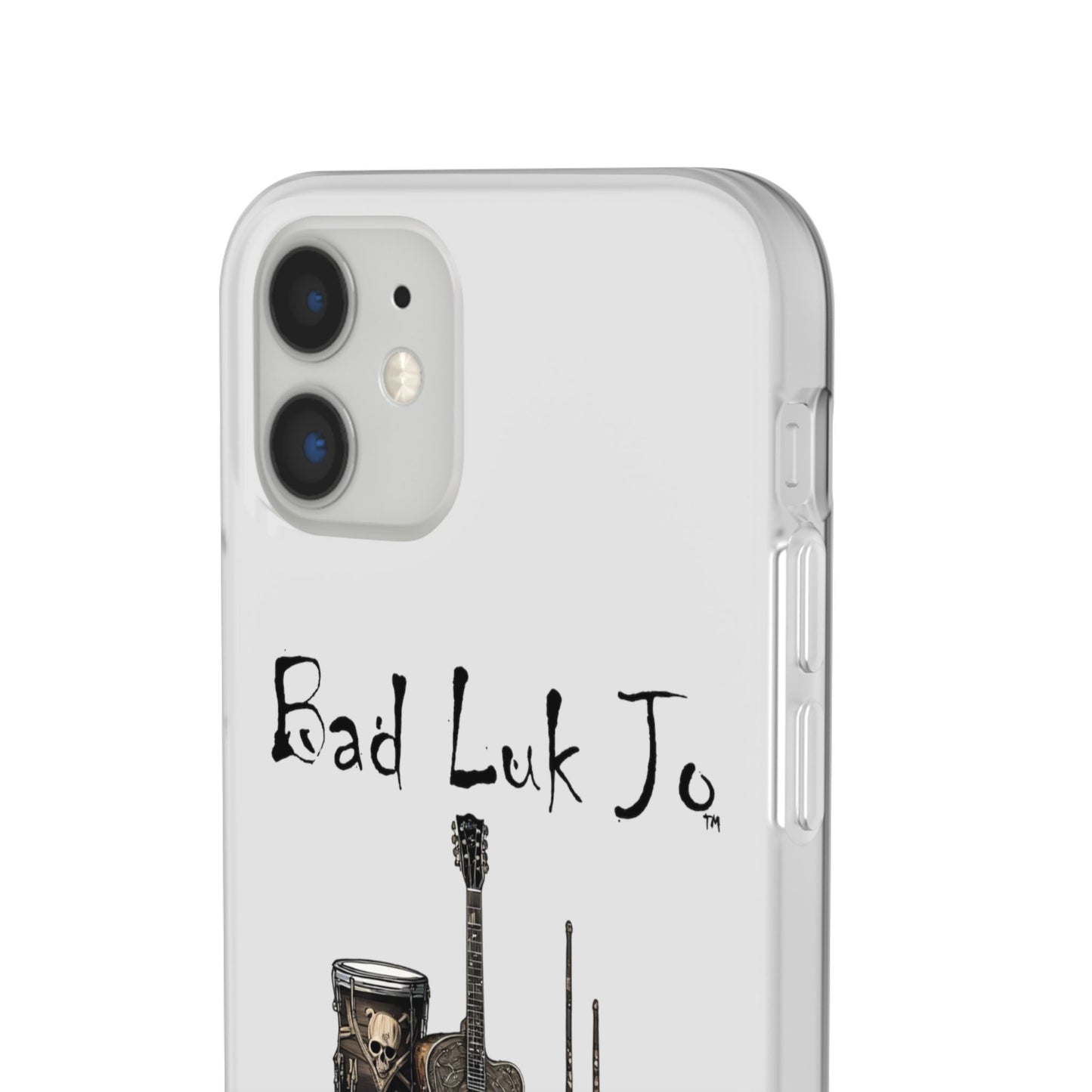 Bad Luk Jo iPhone Flexi Case - Perfect for Music Lovers! - FREE ECONOMY SHIPPING