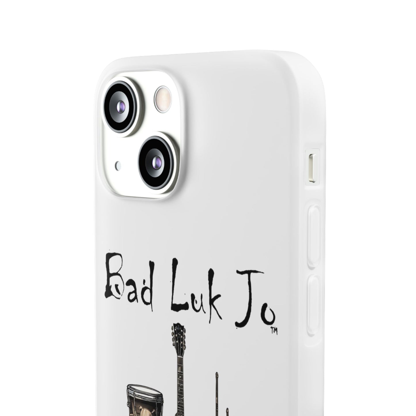 Bad Luk Jo iPhone Flexi Case - Perfect for Music Lovers! - FREE ECONOMY SHIPPING