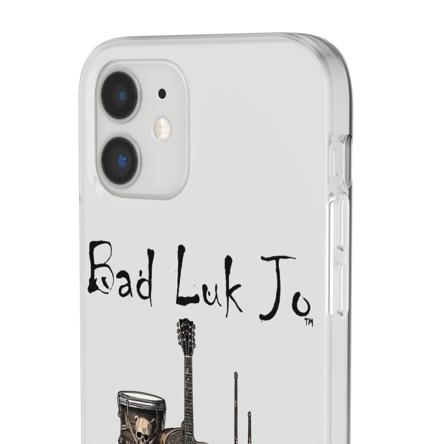Bad Luk Jo iPhone Flexi Case - Perfect for Music Lovers! - FREE ECONOMY SHIPPING