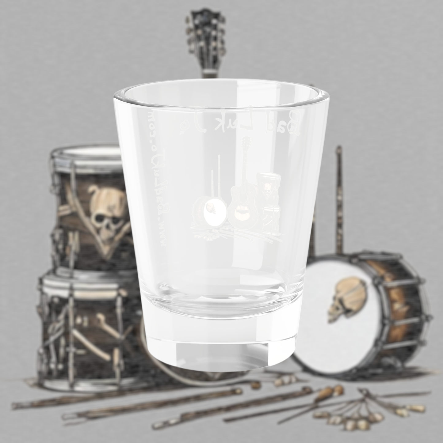 Bad Luk Jo Shot Glass - 1.5oz Party Drinkware - FREE STANDARD SHIPPING
