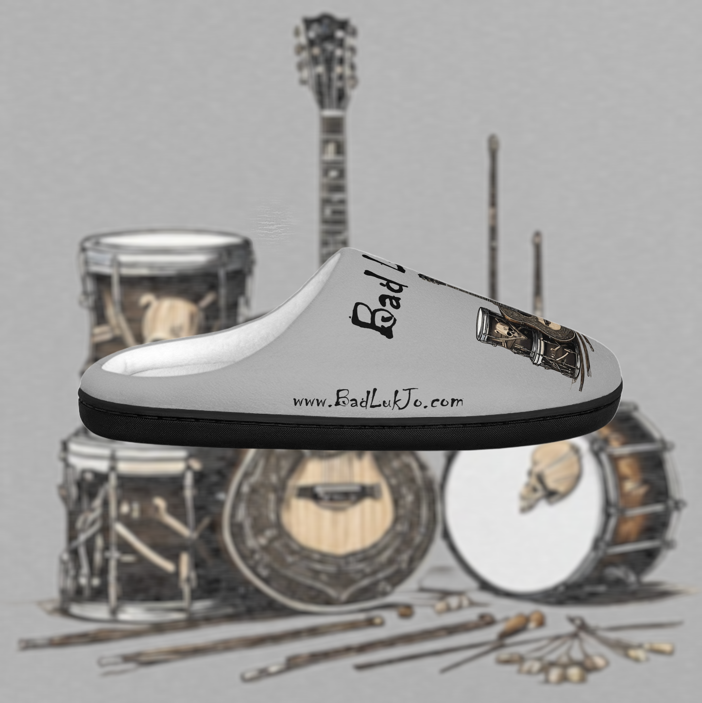 Bad Luk Jo Cozy Women's Indoor Slippers - FREE STANDARD SHIPPING