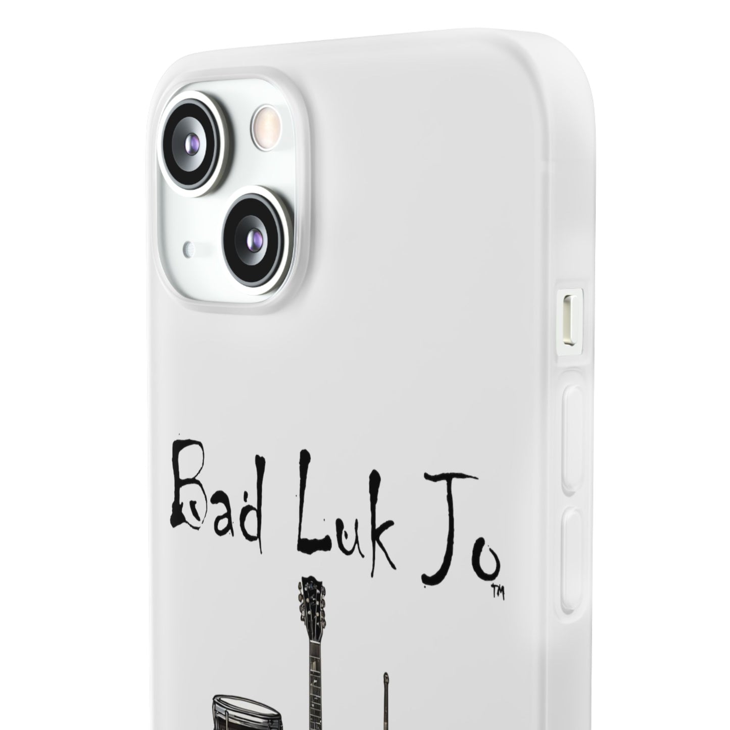 Bad Luk Jo iPhone Flexi Case - Perfect for Music Lovers! - FREE ECONOMY SHIPPING