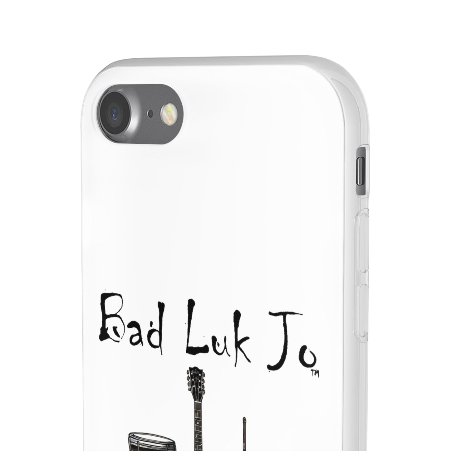 Bad Luk Jo iPhone Flexi Case - Perfect for Music Lovers! - FREE ECONOMY SHIPPING