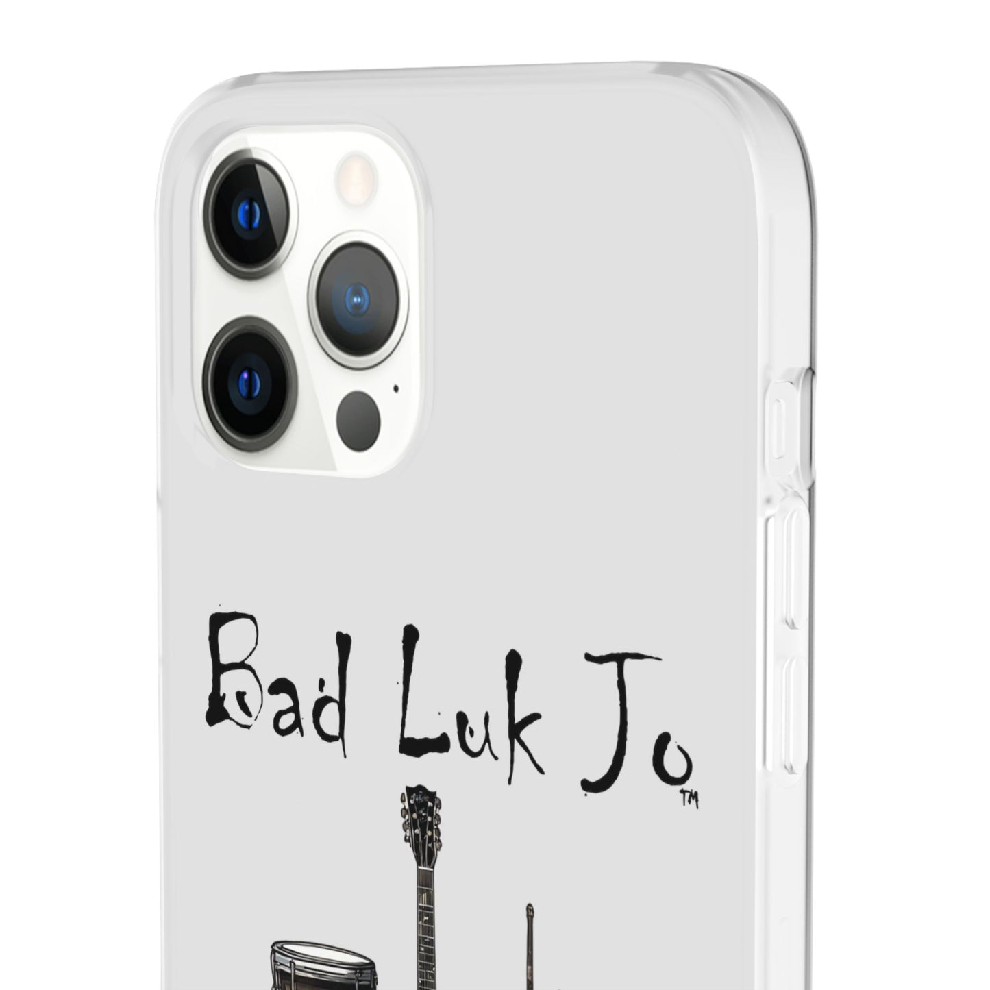 Bad Luk Jo iPhone Flexi Case - Perfect for Music Lovers! - FREE ECONOMY SHIPPING