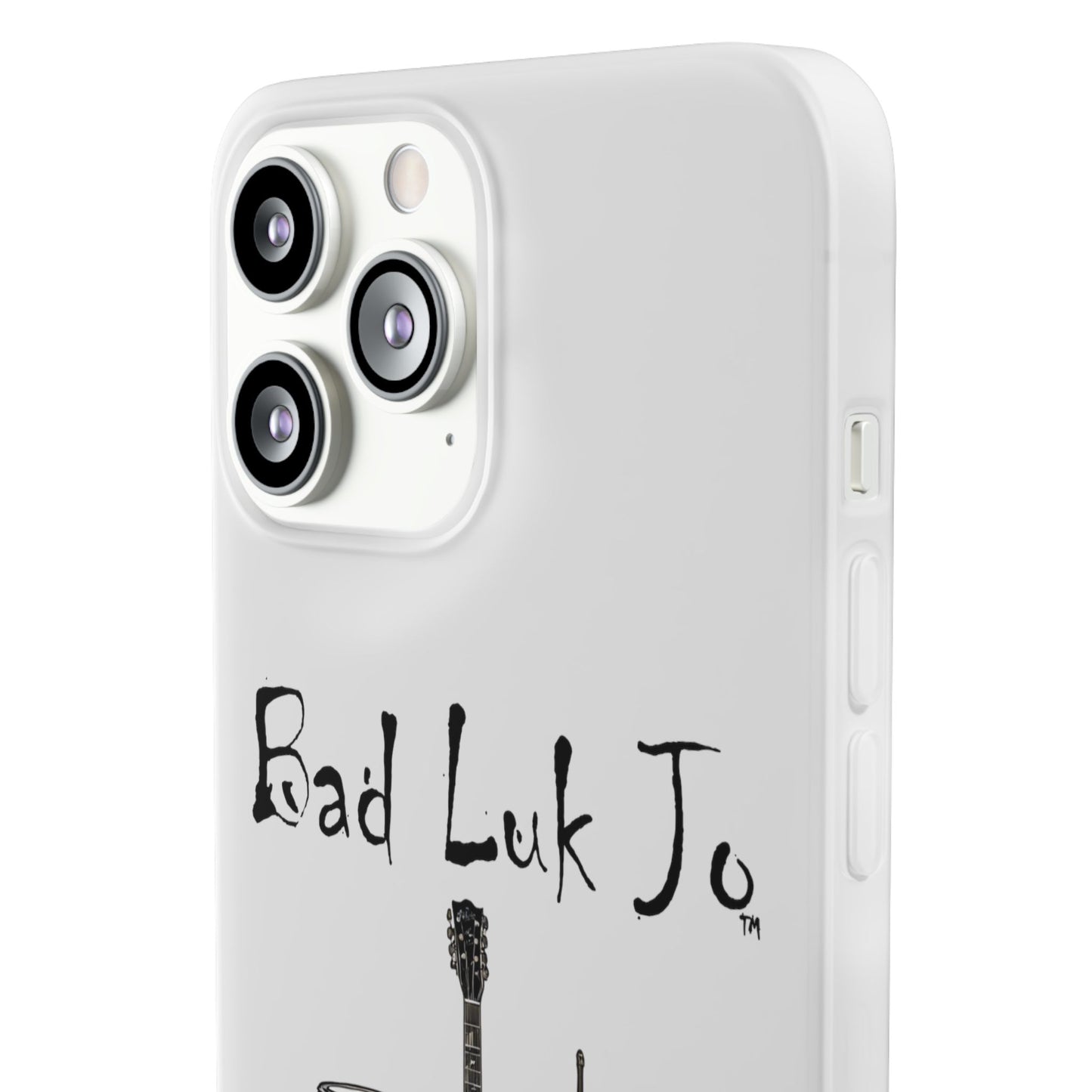 Bad Luk Jo iPhone Flexi Case - Perfect for Music Lovers! - FREE ECONOMY SHIPPING