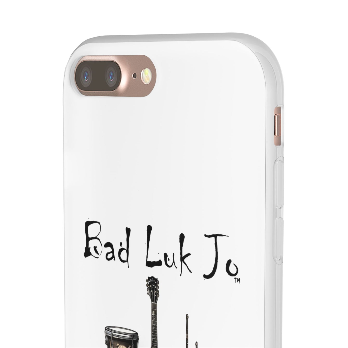 Bad Luk Jo iPhone Flexi Case - Perfect for Music Lovers! - FREE ECONOMY SHIPPING