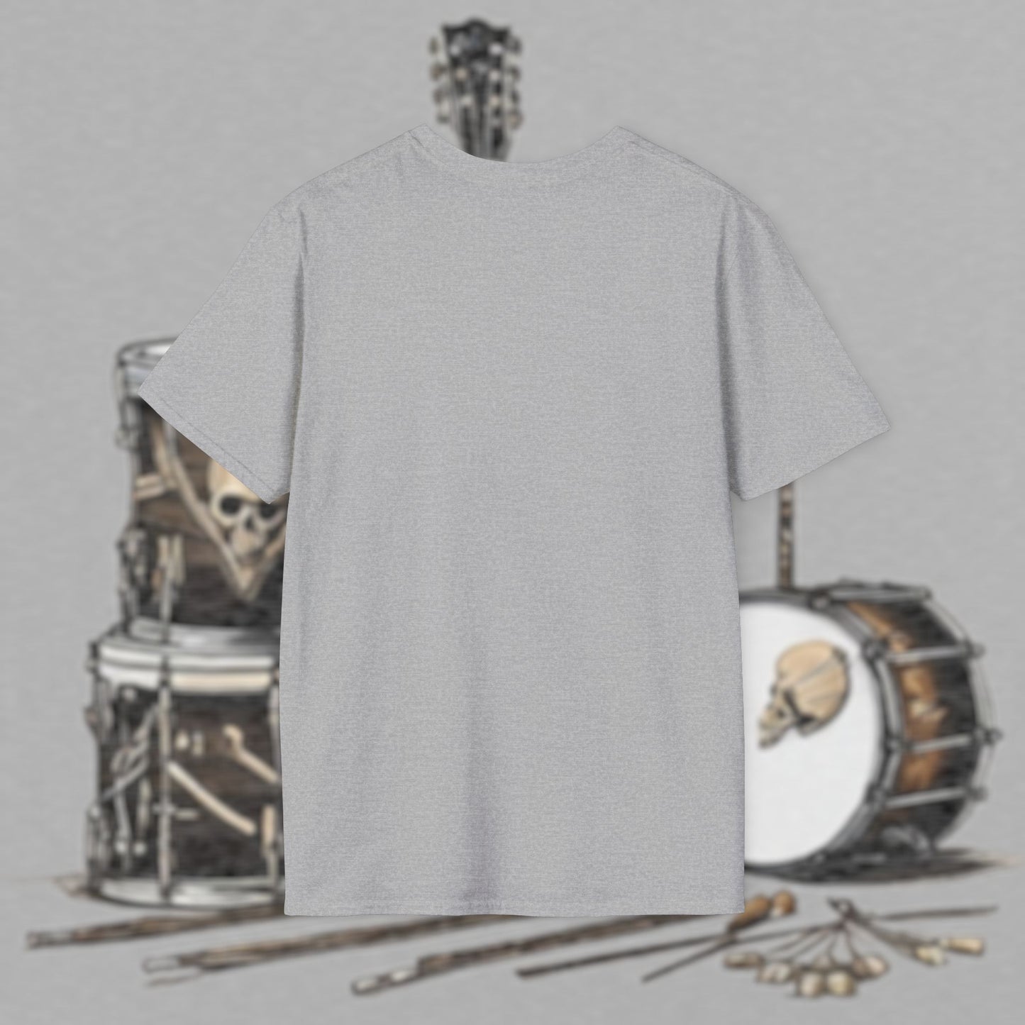 Bad Luk Jo Coffee "There's Good Luk in Every Cup" with Coffee Cup - Unisex Softstyle T-Shirt - FREE ECONOMY SHIPPING