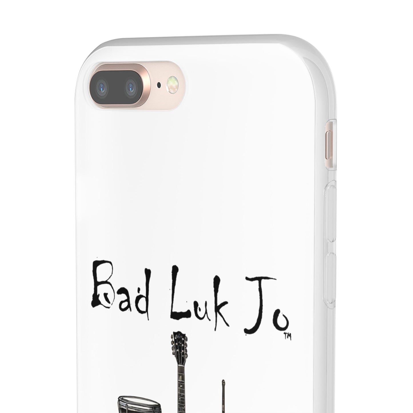 Bad Luk Jo iPhone Flexi Case - Perfect for Music Lovers! - FREE ECONOMY SHIPPING