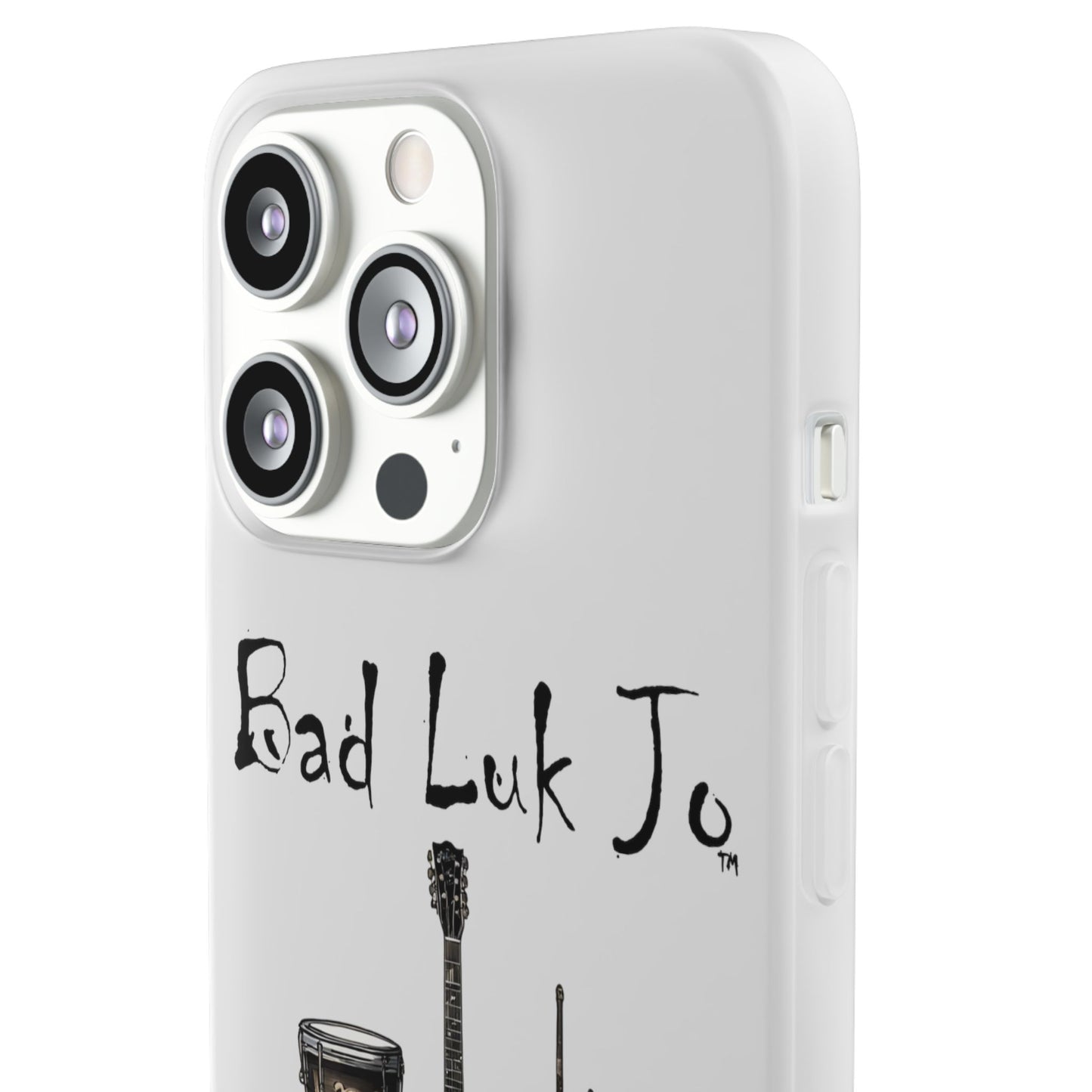 Bad Luk Jo iPhone Flexi Case - Perfect for Music Lovers! - FREE ECONOMY SHIPPING