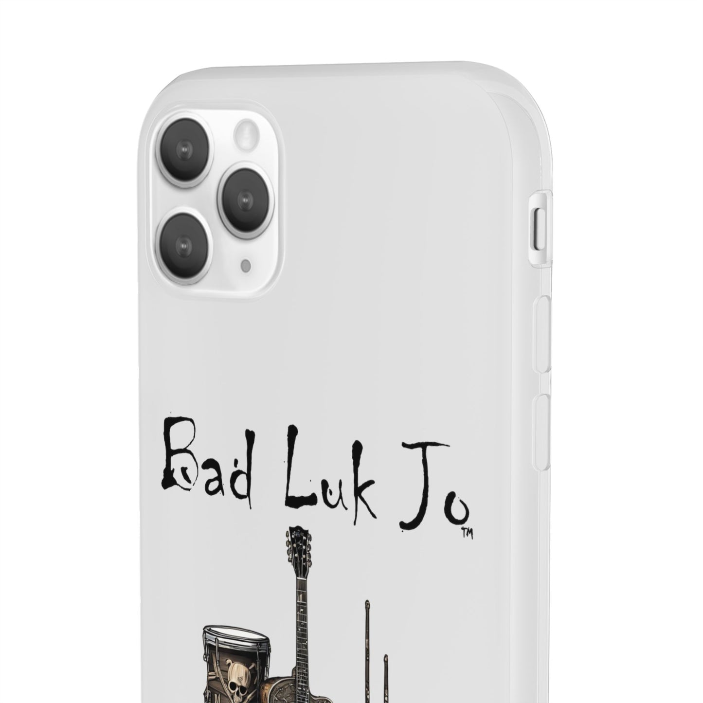 Bad Luk Jo iPhone Flexi Case - Perfect for Music Lovers! - FREE ECONOMY SHIPPING