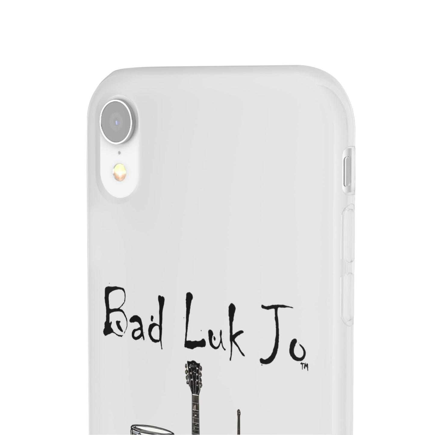 Bad Luk Jo iPhone Flexi Case - Perfect for Music Lovers! - FREE ECONOMY SHIPPING