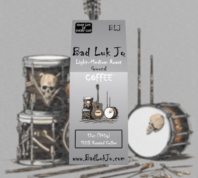 Bad Luk Jo Ground Coffee Bundle - There's Good Luk in Every Cup - FREE STANDARD SHIPPING