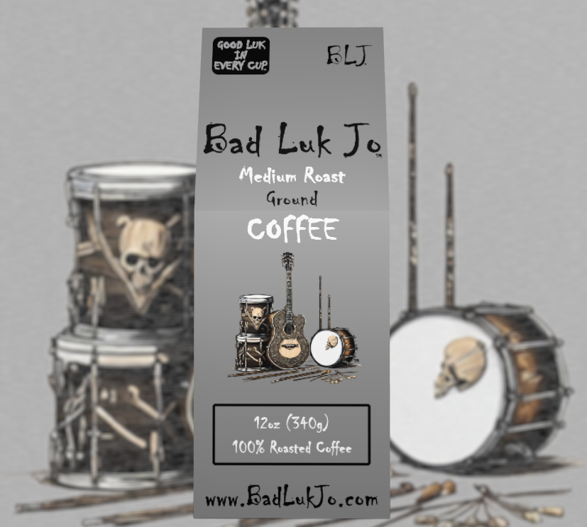 Bad Luk Jo Ground Coffee Bundle - There's Good Luk in Every Cup - FREE STANDARD SHIPPING