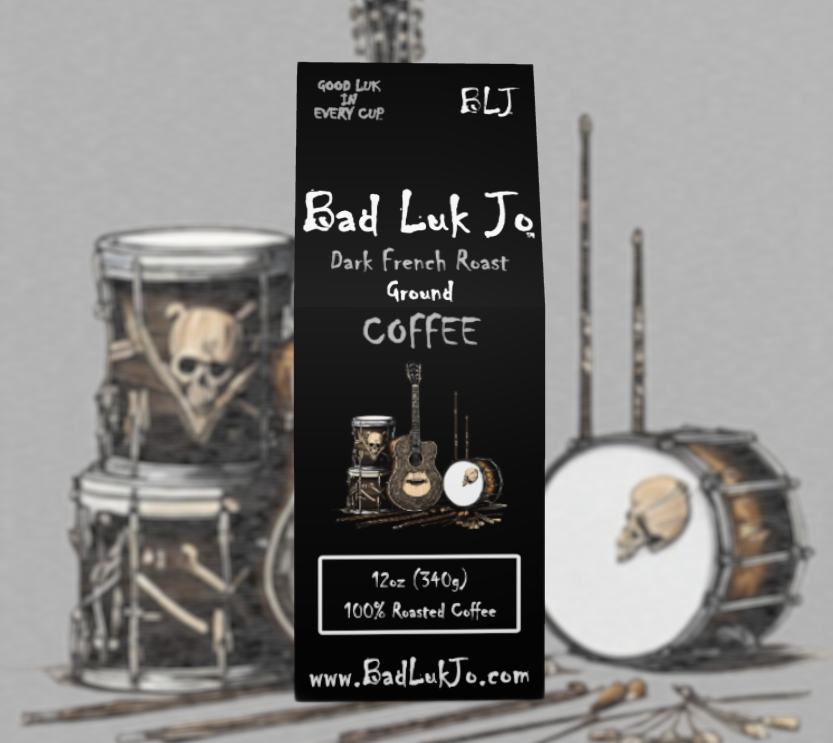 Bad Luk Jo Ground Coffee Bundle - There's Good Luk in Every Cup - FREE STANDARD SHIPPING