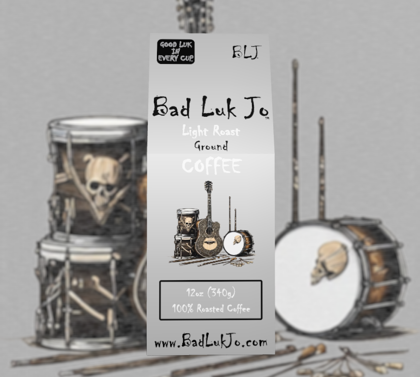 Bad Luk Jo Ground Coffee Bundle - There's Good Luk in Every Cup - FREE STANDARD SHIPPING