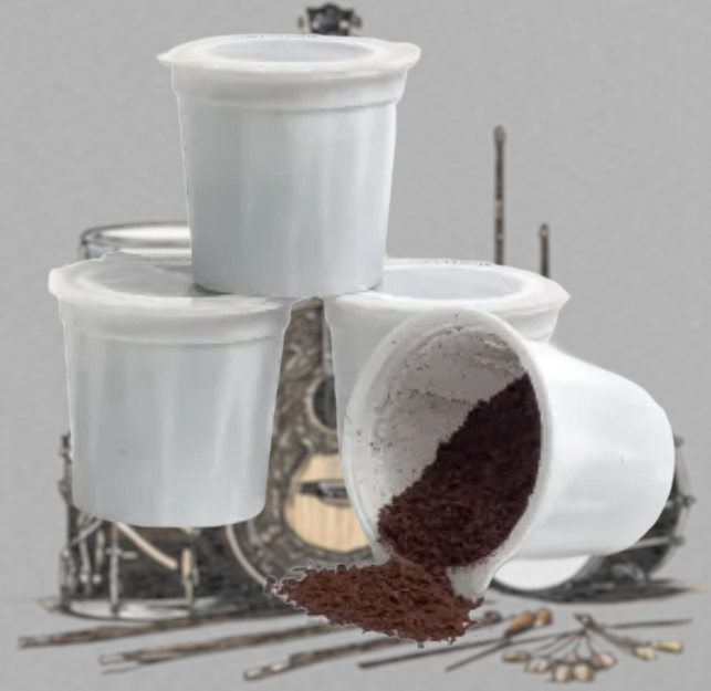 Bad Luk Jo Light Roast Coffee Pods / Cups - There's Good Luk in Every Cup - 12 Pods / Cups - FREE STANDARD SHIPPING