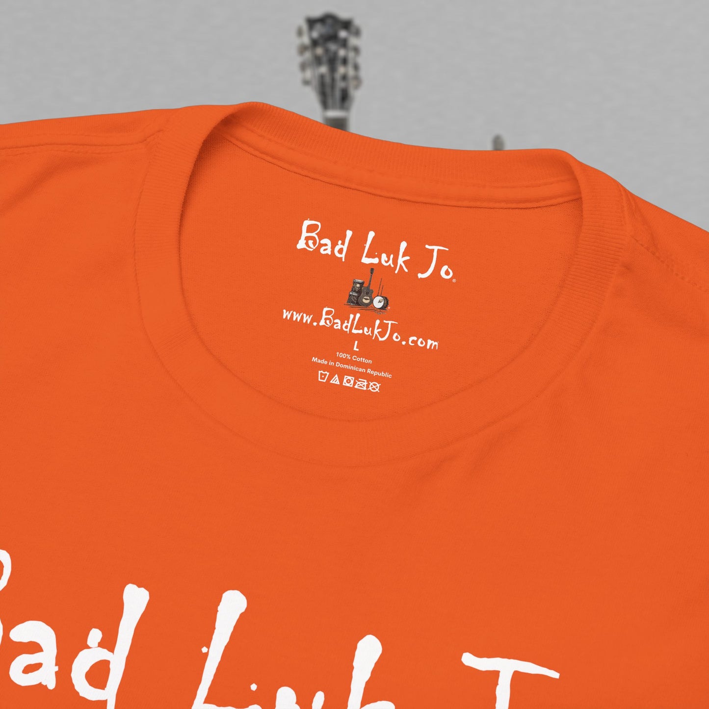 Bad Luk Jo Unisex Heavy Cotton Tee - Perfect Gift for Music Lovers - FREE ECONOMY SHIPPING