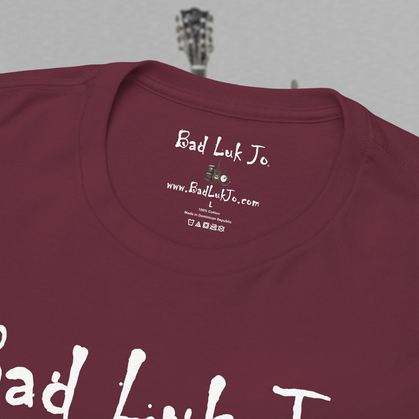 Bad Luk Jo Unisex Heavy Cotton Tee - Perfect Gift for Music Lovers - FREE ECONOMY SHIPPING