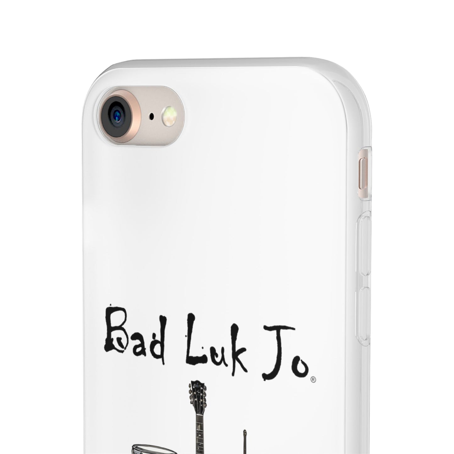 Bad Luk Jo iPhone Flexi Case - Perfect for Music Lovers! - FREE ECONOMY SHIPPING