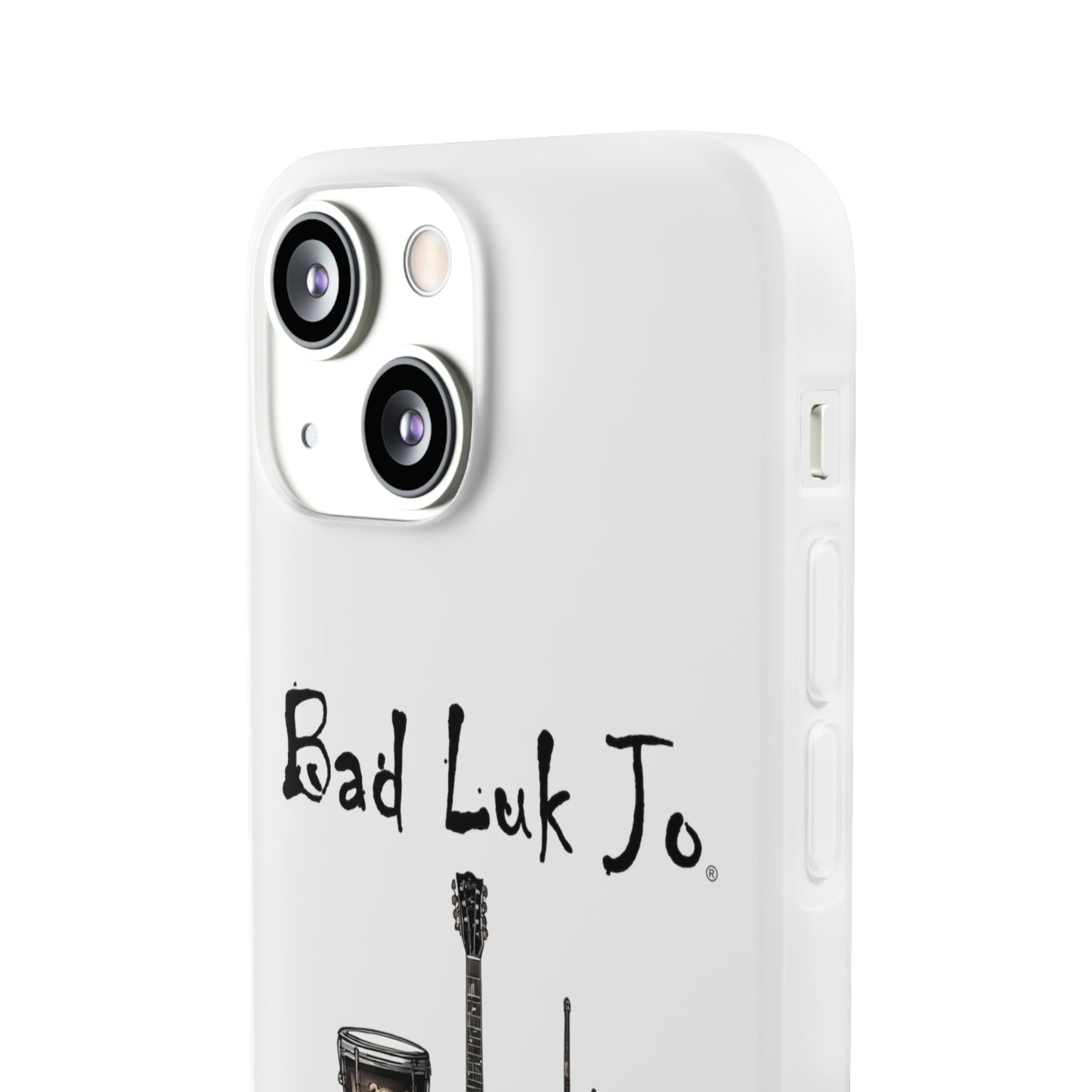 Bad Luk Jo iPhone Flexi Case - Perfect for Music Lovers! - FREE ECONOMY SHIPPING