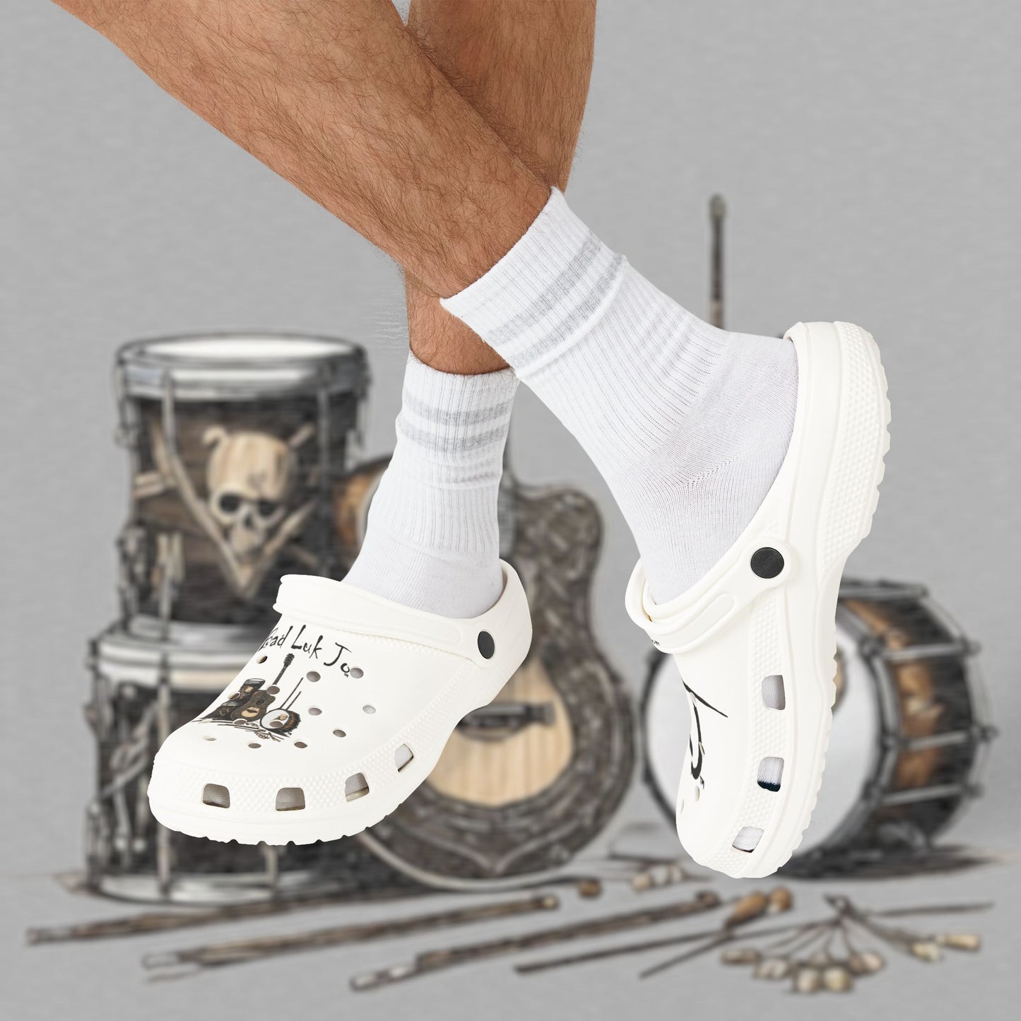 Bad Luk Jo Casual Comfort EVA Foam Rubber Shoes "Crocks" - FREE STANDARD SHIPPING