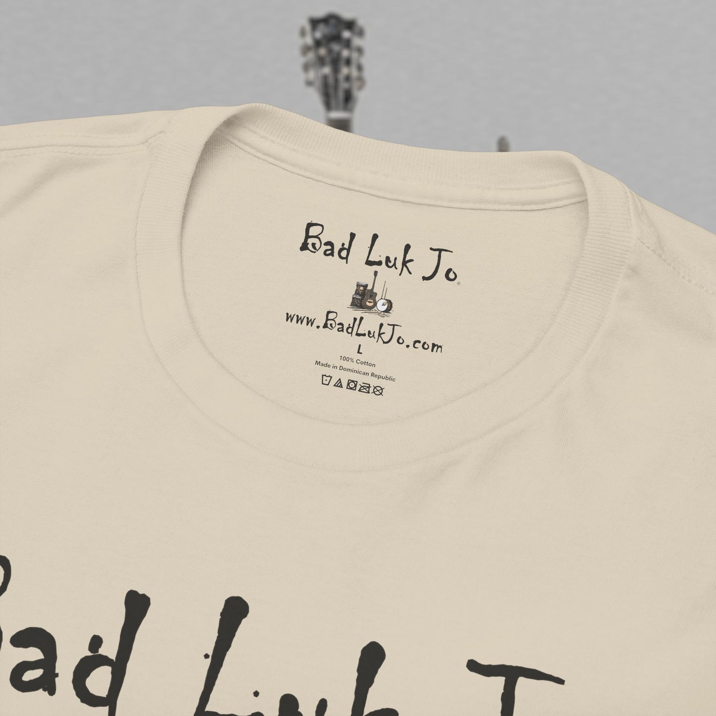 Bad Luk Jo Unisex Heavy Cotton Tee - Perfect Gift for Music Lovers - FREE ECONOMY SHIPPING