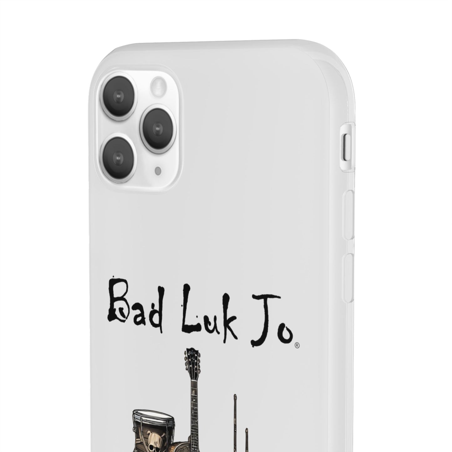 Bad Luk Jo iPhone Flexi Case - Perfect for Music Lovers! - FREE ECONOMY SHIPPING