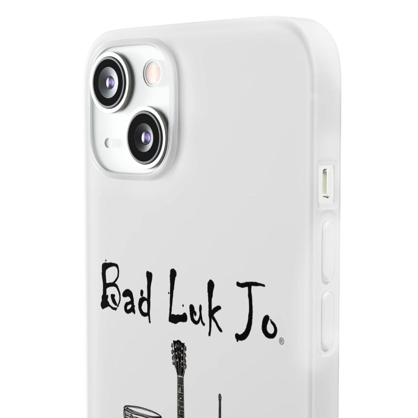 Bad Luk Jo iPhone Flexi Case - Perfect for Music Lovers! - FREE ECONOMY SHIPPING