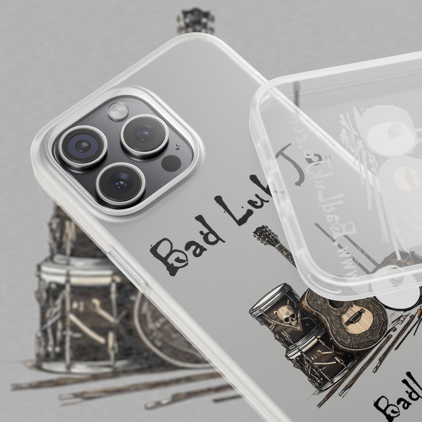 Bad Luk Jo iPhone Flexi Case - Perfect for Music Lovers! - FREE ECONOMY SHIPPING