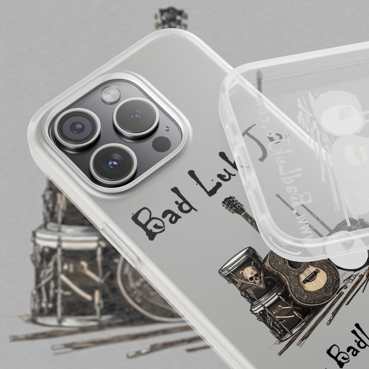 Bad Luk Jo iPhone Flexi Case - Perfect for Music Lovers! - FREE ECONOMY SHIPPING