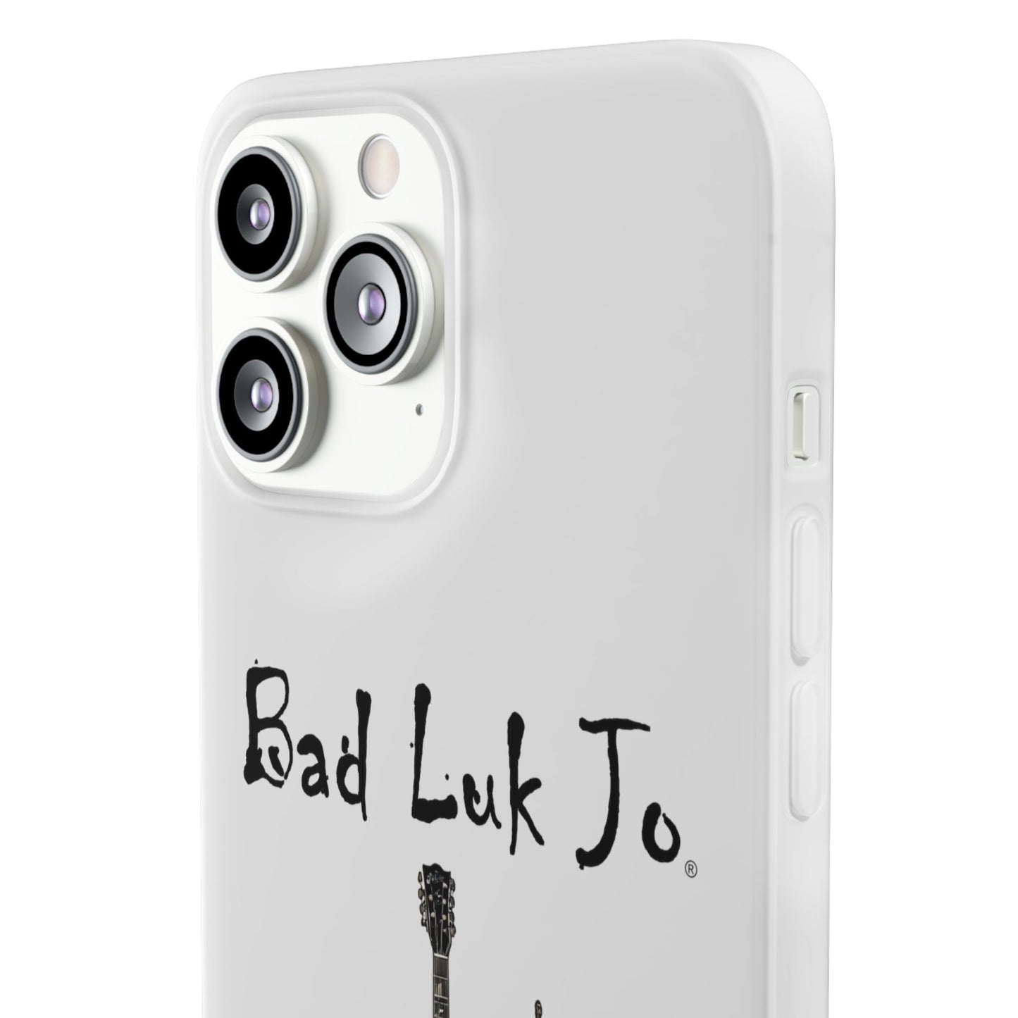 Bad Luk Jo iPhone Flexi Case - Perfect for Music Lovers! - FREE ECONOMY SHIPPING