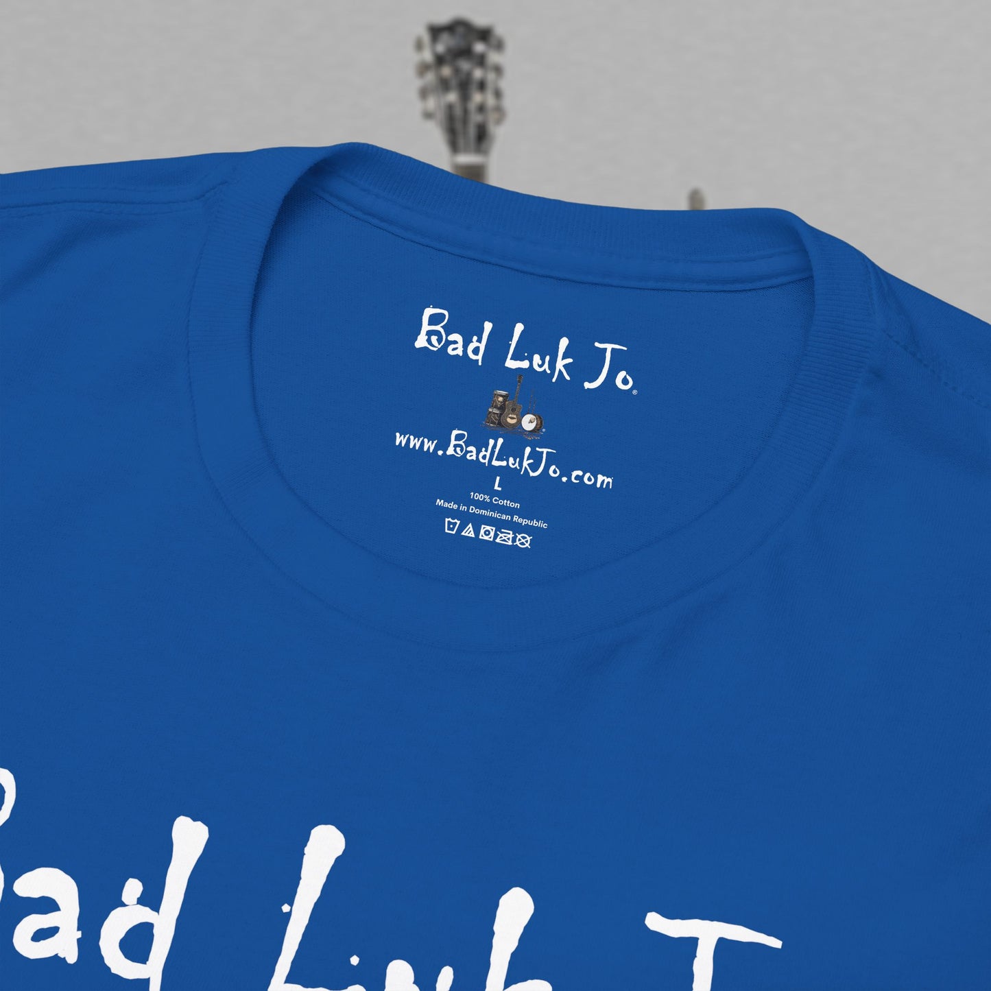 Bad Luk Jo Unisex Heavy Cotton Tee - Perfect Gift for Music Lovers - FREE ECONOMY SHIPPING