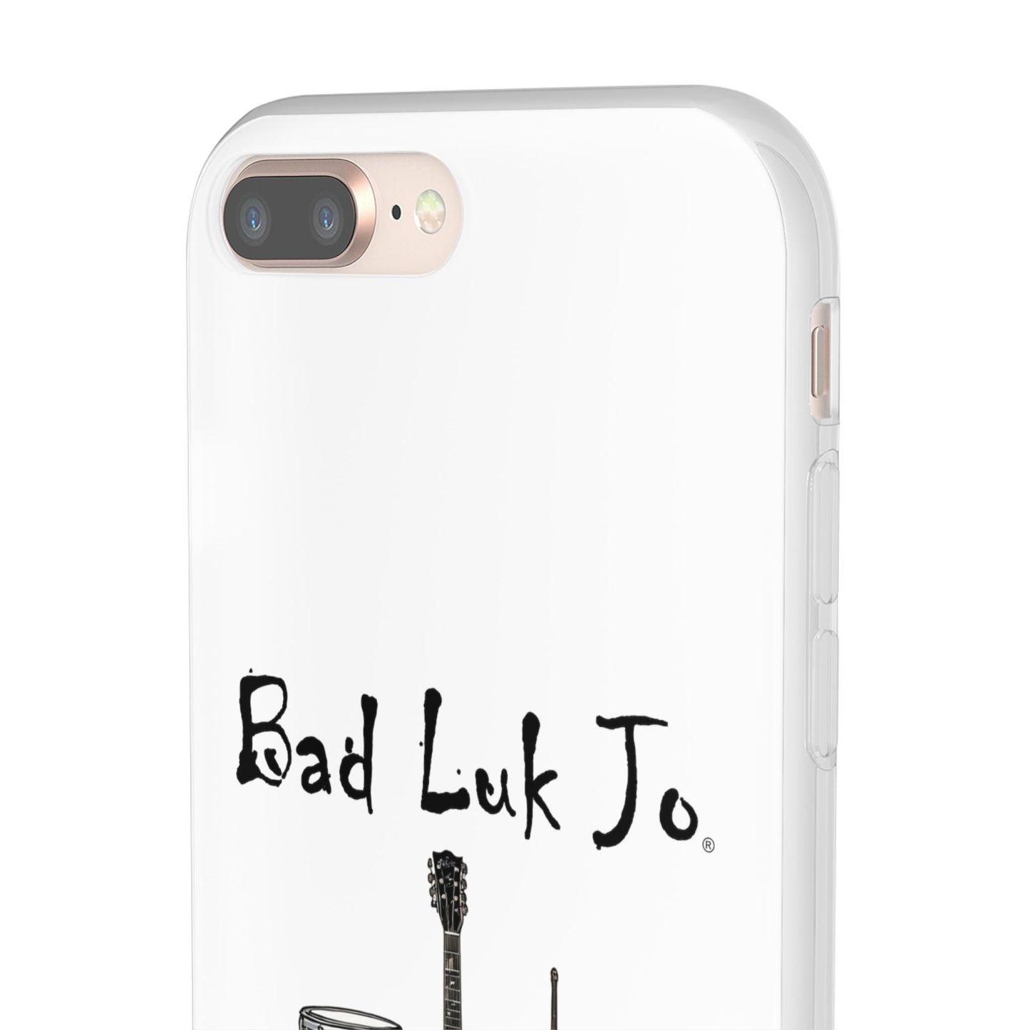 Bad Luk Jo iPhone Flexi Case - Perfect for Music Lovers! - FREE ECONOMY SHIPPING