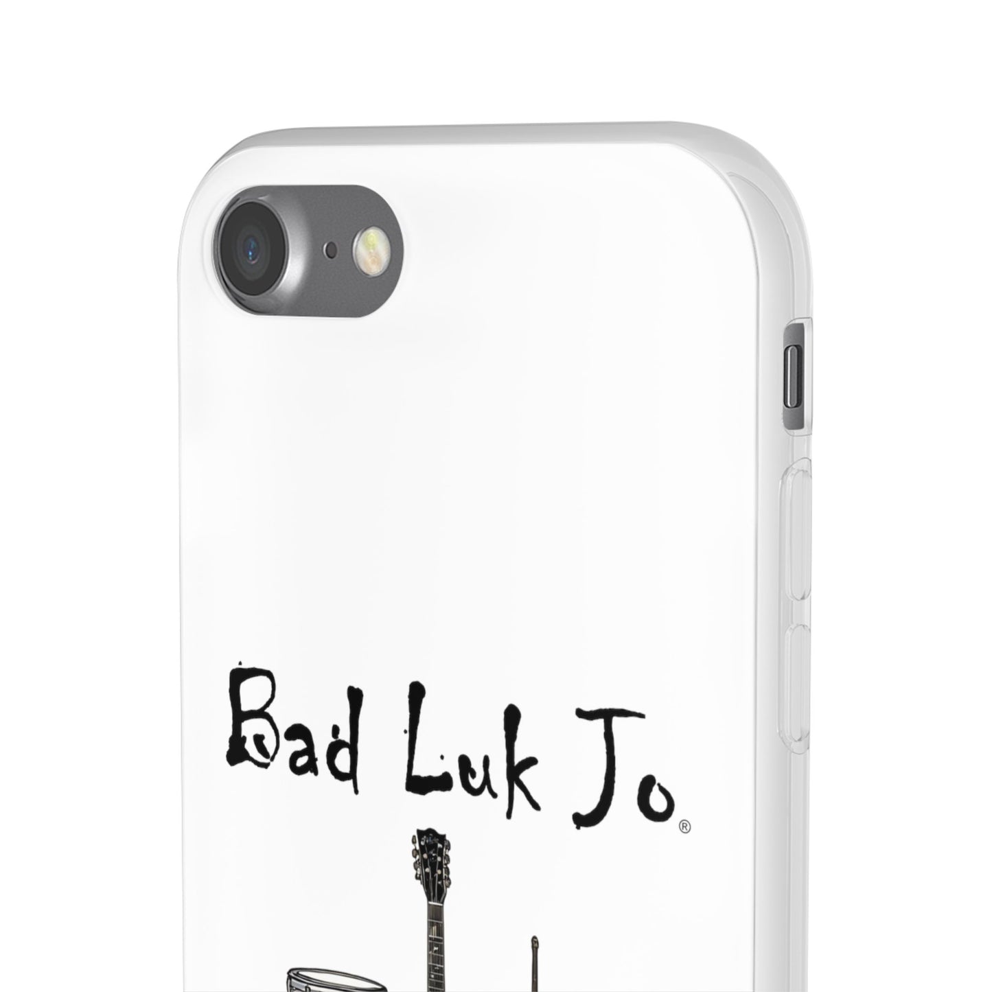 Bad Luk Jo iPhone Flexi Case - Perfect for Music Lovers! - FREE ECONOMY SHIPPING