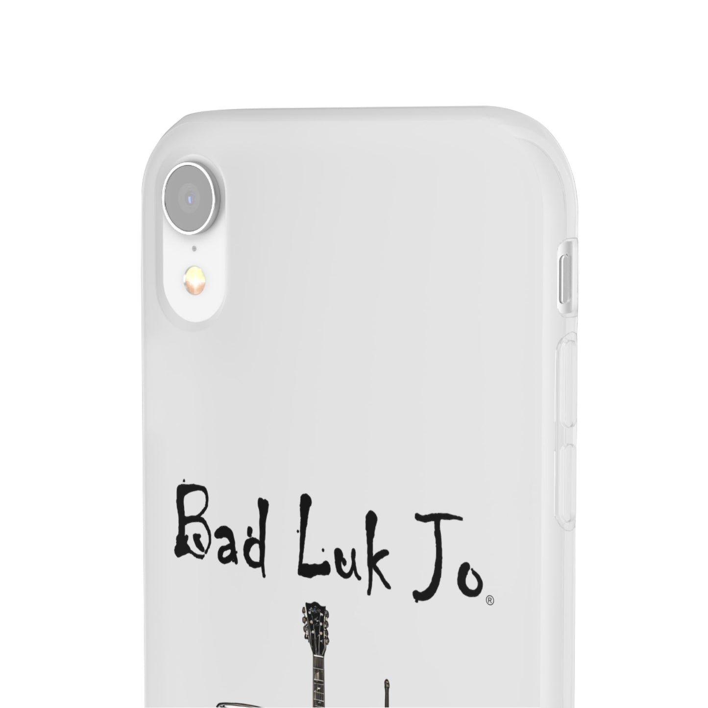 Bad Luk Jo iPhone Flexi Case - Perfect for Music Lovers! - FREE ECONOMY SHIPPING