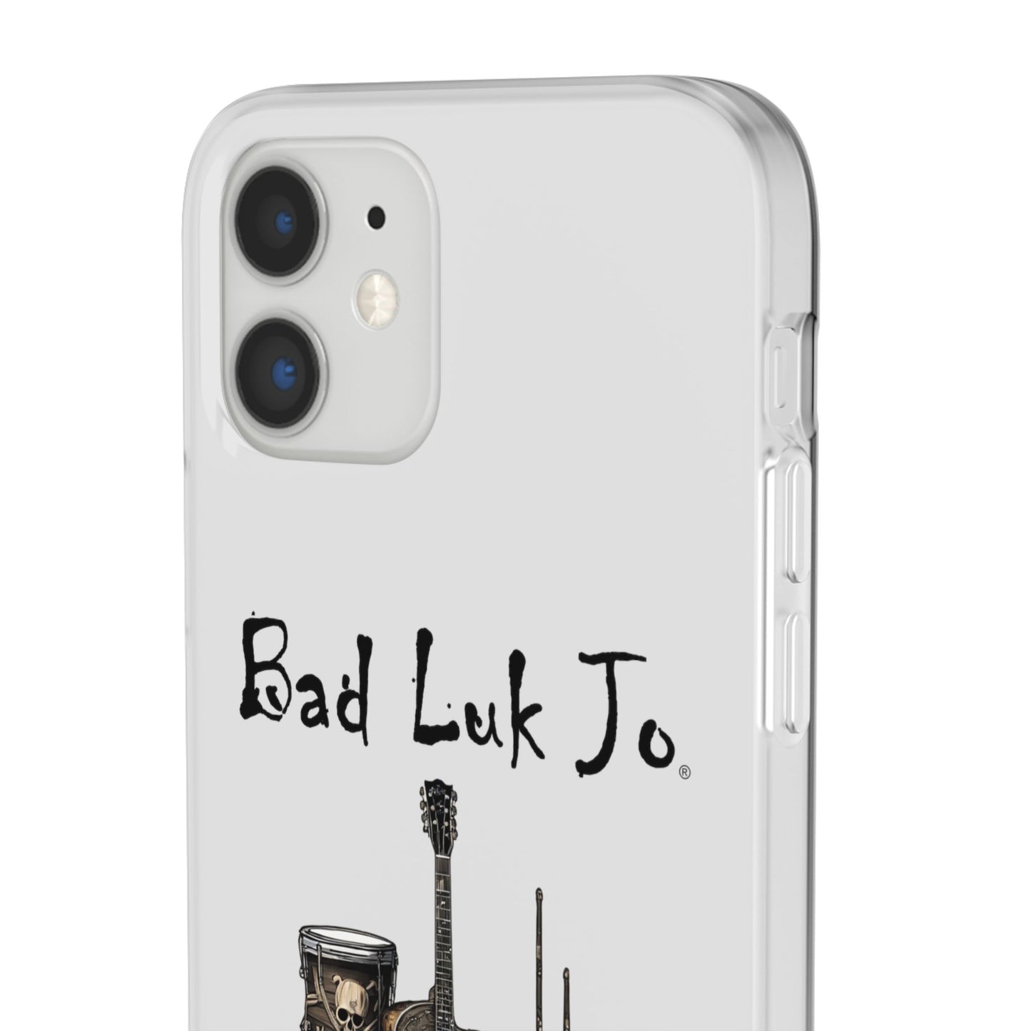 Bad Luk Jo iPhone Flexi Case - Perfect for Music Lovers! - FREE ECONOMY SHIPPING