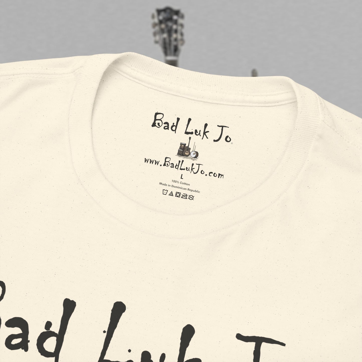 Bad Luk Jo Unisex Heavy Cotton Tee - Perfect Gift for Music Lovers - FREE ECONOMY SHIPPING