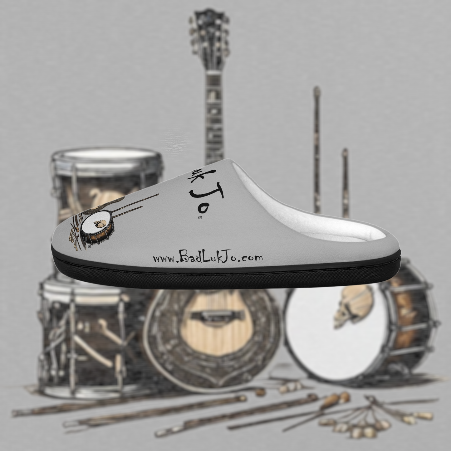 Bad Luk Jo Cozy Women's Indoor Slippers - FREE STANDARD SHIPPING