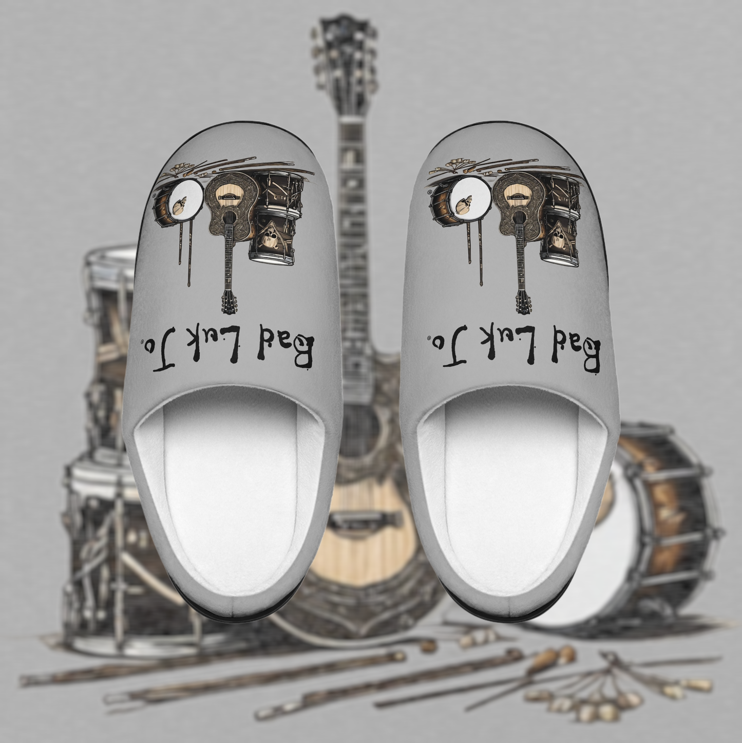 Bad Luk Jo Cozy Women's Indoor Slippers - FREE STANDARD SHIPPING