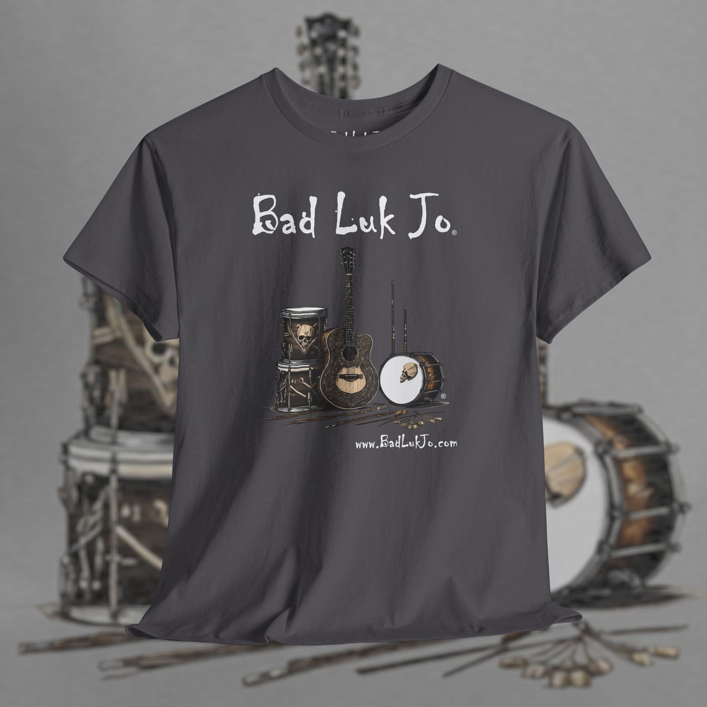 Bad Luk Jo Unisex Heavy Cotton Tee - Perfect Gift for Music Lovers - FREE ECONOMY SHIPPING