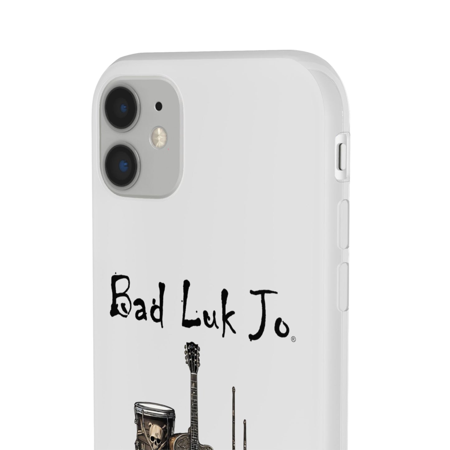 Bad Luk Jo iPhone Flexi Case - Perfect for Music Lovers! - FREE ECONOMY SHIPPING