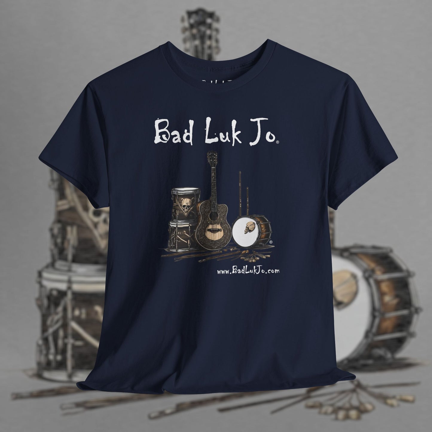Bad Luk Jo Unisex Heavy Cotton Tee - Perfect Gift for Music Lovers - FREE ECONOMY SHIPPING